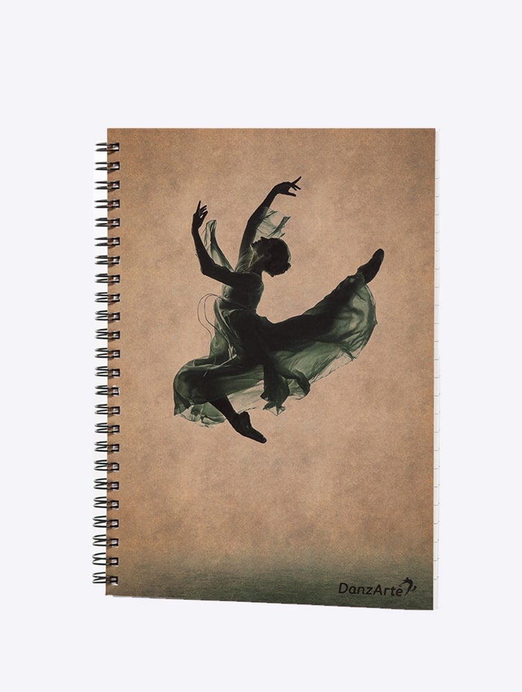 Libreta bailarina espiral