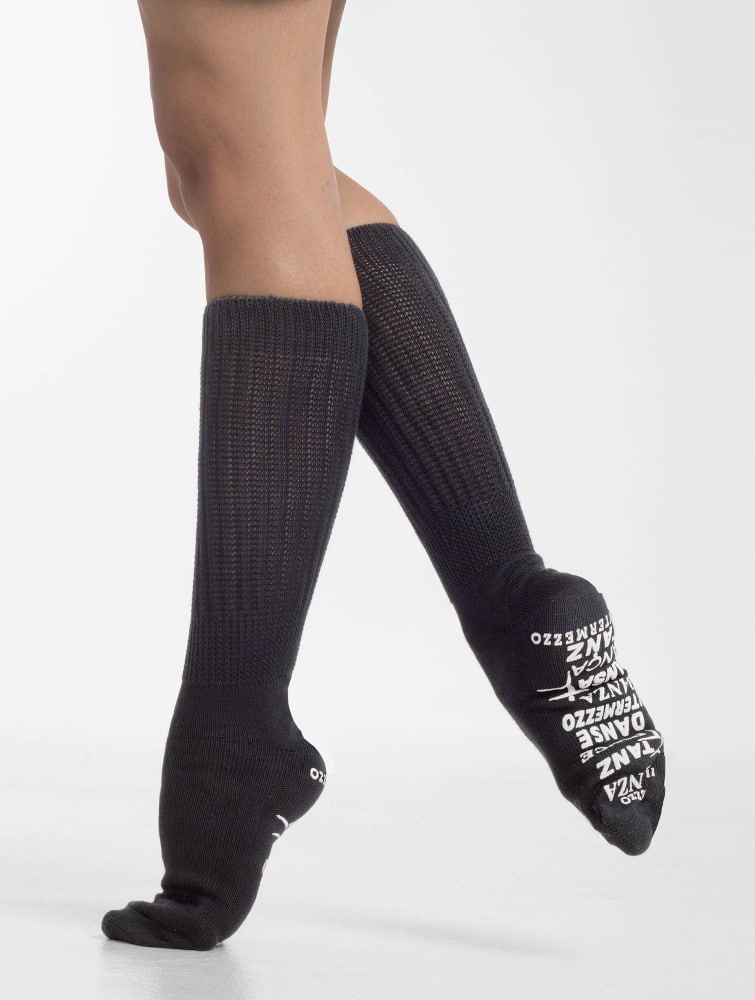 Phrase sur les chaussettes de danse antidérapantes