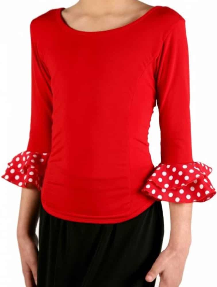 T-shirt fille flamenco