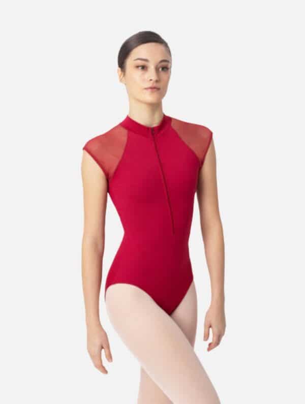 Maillot cremallera transparencias