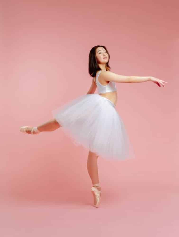 Vestido de ballet para niña Color Rosa Talla Int