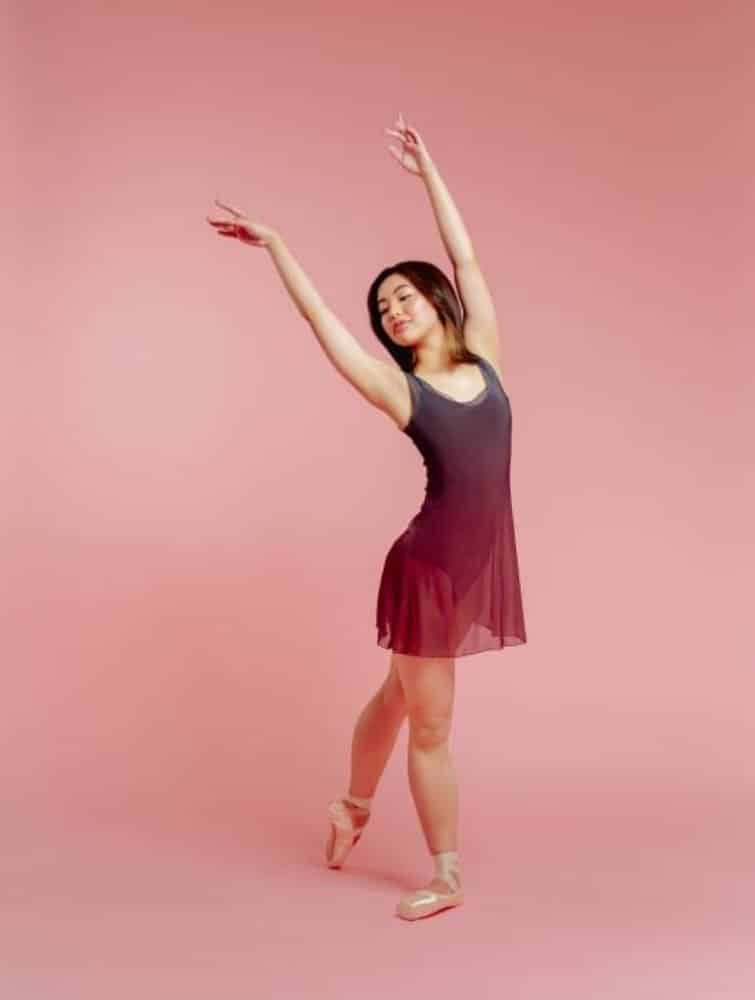 Maillot Tirantes con Red Transparente, Ropa Danza Ballet